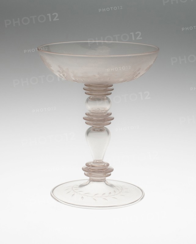 Champagne Glass, Nuremberg, c. 1700/20. Creator: Unknown.