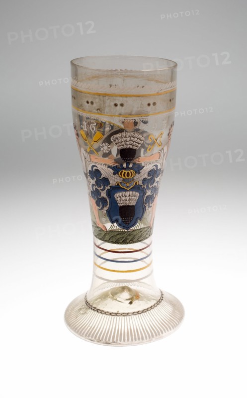 Beaker (Humpen), Saxony, 1693. Creator: Unknown.