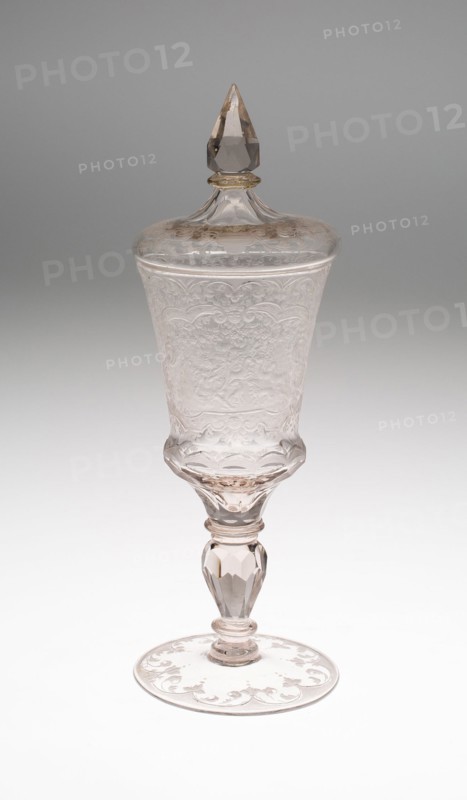 Goblet with Cover, Schleswig, c. 1725. Creator: Unknown.