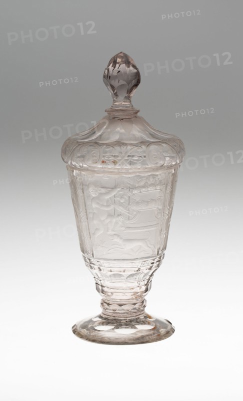 Goblet with Cover, Schleswig, c. 1720/25. Creator: Unknown.