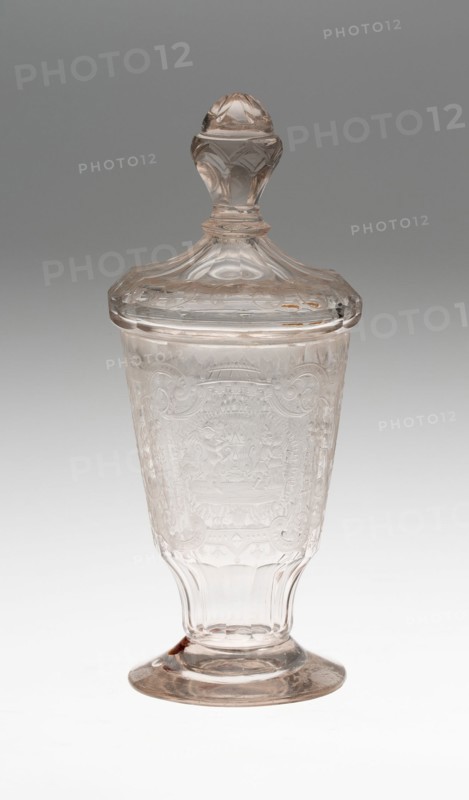Goblet with Cover, Schleswig, c. 1730. Creator: Unknown.