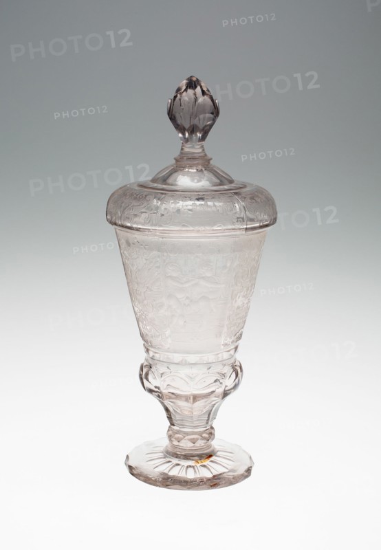Goblet with Cover, Schleswig, c. 1730. Creator: Unknown.