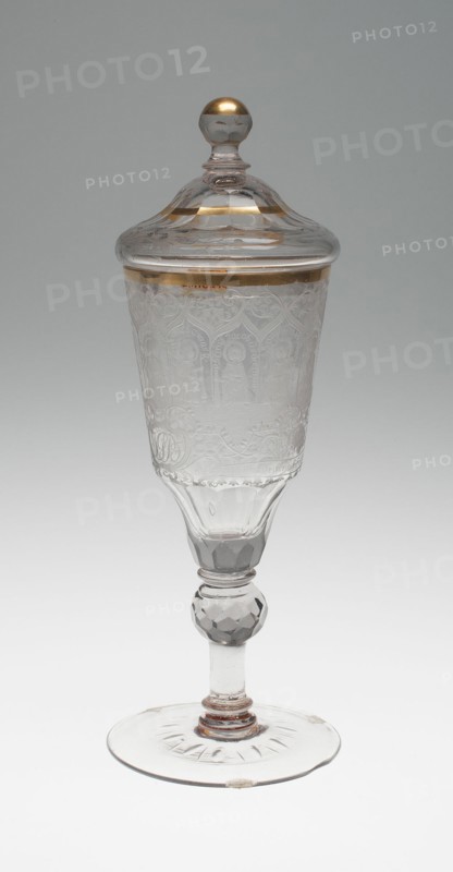 Chalice with Twelve Apostles, Schleswig, c. 1740. Creator: Unknown.