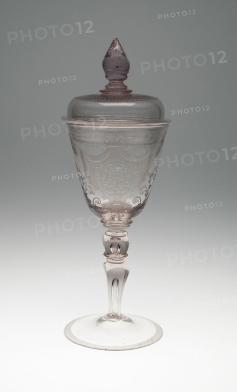 Goblet with Cover, Thuringia, c. 1720. Creator: Unknown.