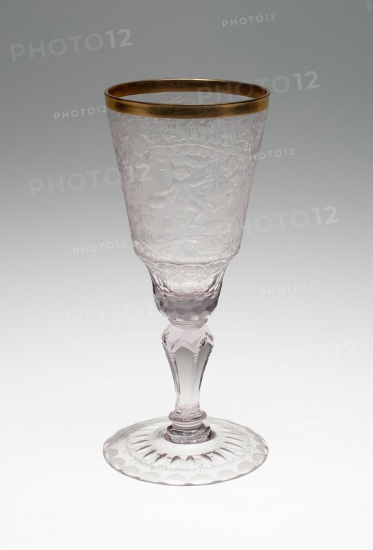 Wine Glass, Schleswig, c. 1740. Creator: Unknown.