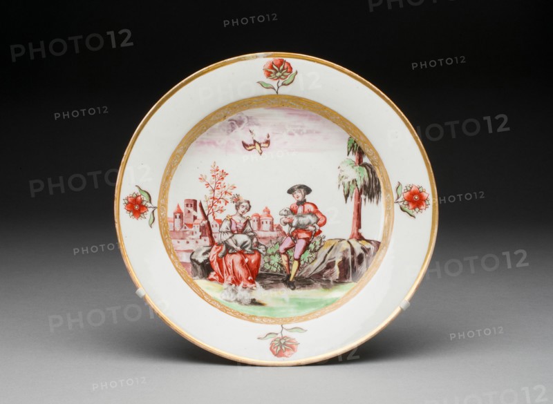 Plate, Meissen, c. 1740. Creator: Meissen Porcelain.