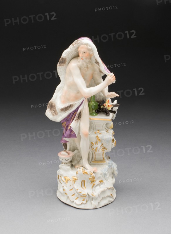 Winter, Meissen, c. 1755. Creator: Meissen Porcelain.