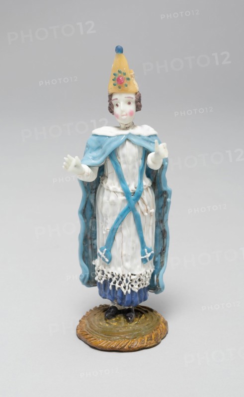 Priest, France, Early 18th century. Creator: Verres de Nevers.