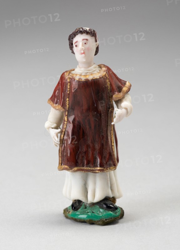 Priest, France, Late 18th to early 19th century. Creator: Verres de Nevers.