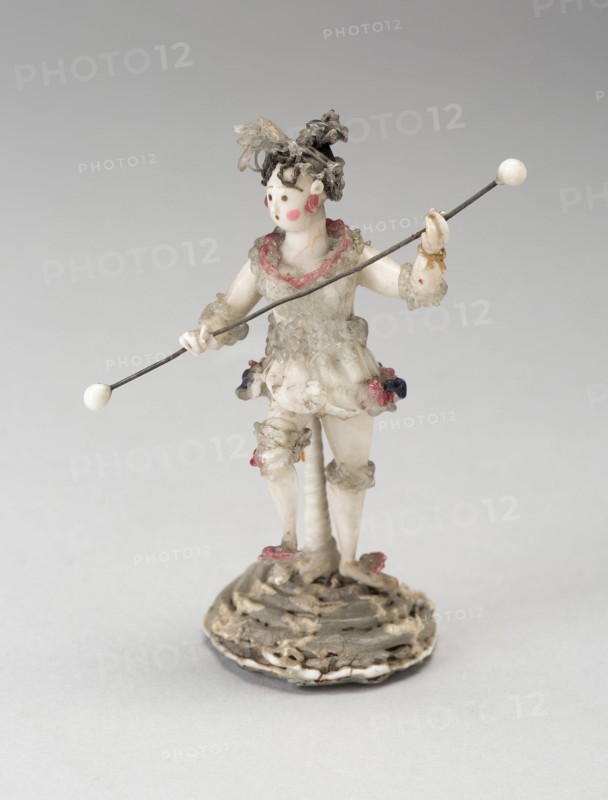 Court Dancer, France, Early 18th century. Creator: Verres de Nevers.