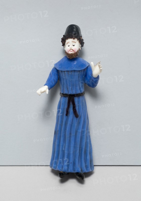 Man with a Black Fez, France, 1750/99. Creator: Verres de Nevers.
