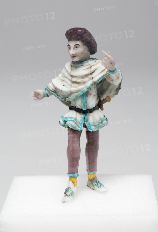 Actor, France, Late 17th to early 18th century. Creator: Verres de Nevers.