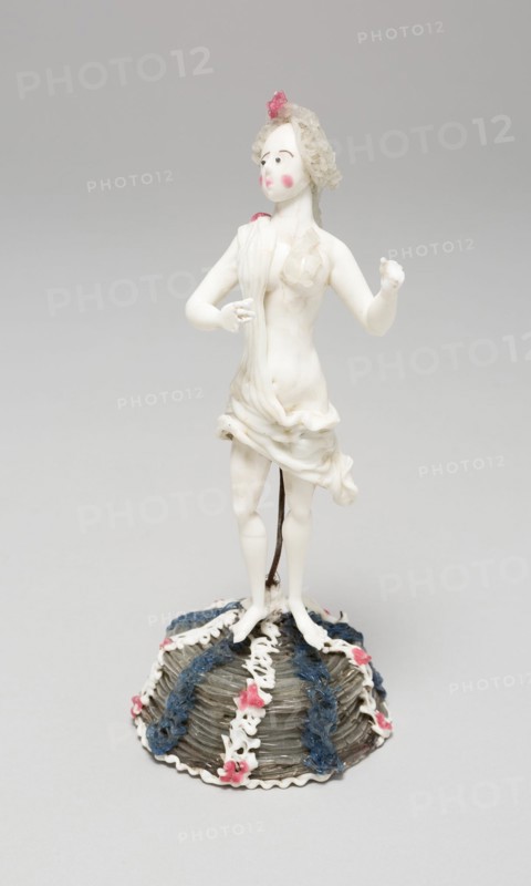 Female Nude, France, 1700/50. Creator: Verres de Nevers.