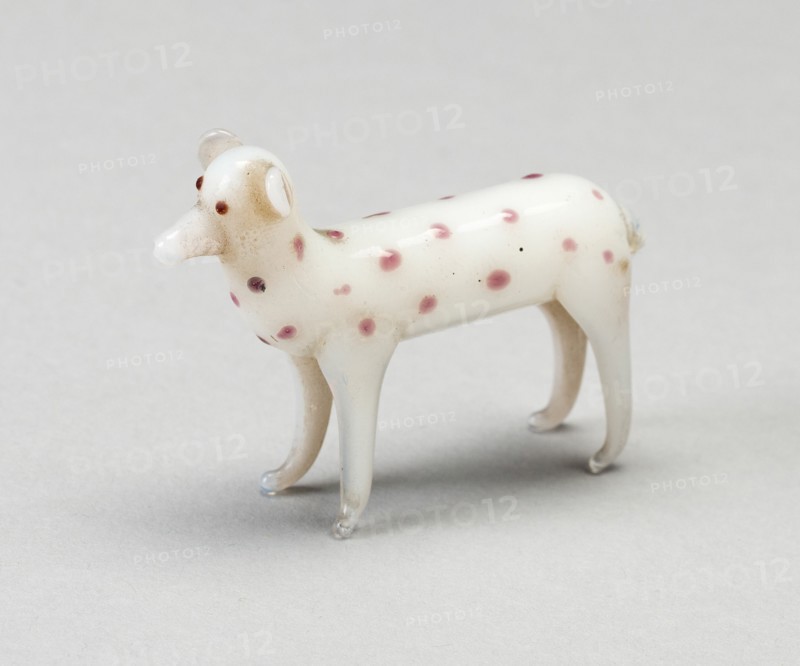 Dog, France, 18th century. Creator: Verres de Nevers.