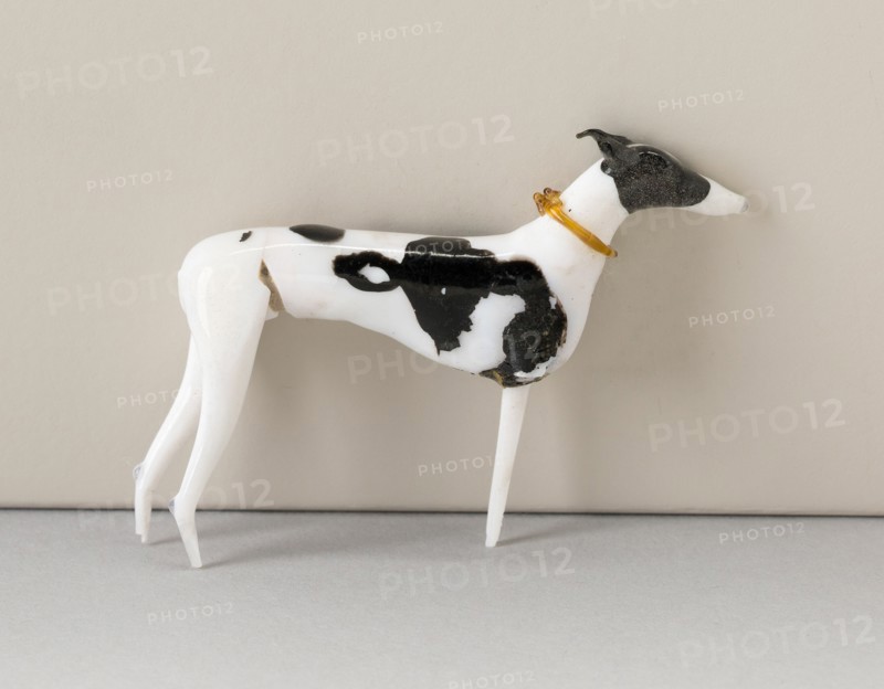 Dog, France, 18th century. Creator: Verres de Nevers.