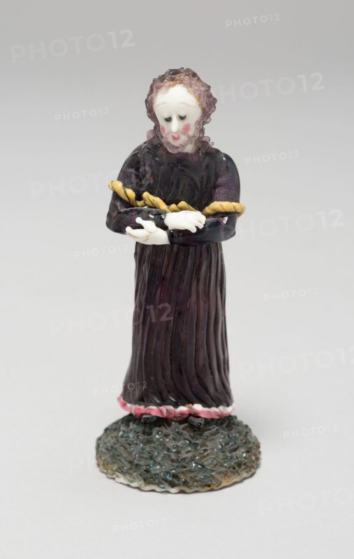 Man with Arms Crossed in Front, France, 1700/50. Creator: Verres de Nevers.