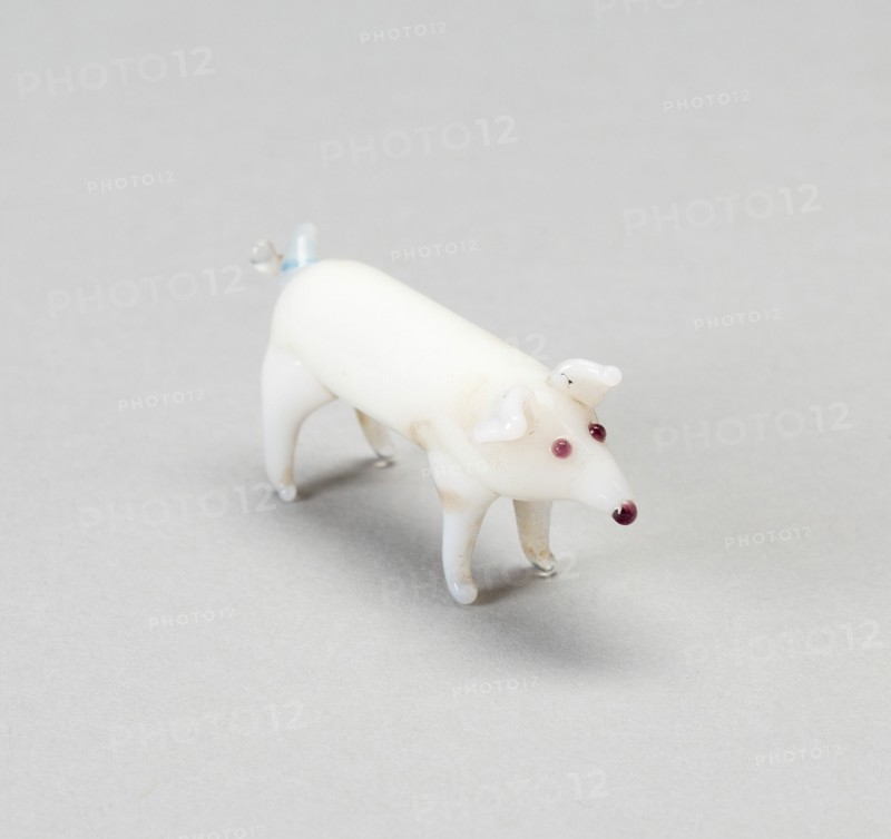 Pig, France, 18th century. Creator: Verres de Nevers.