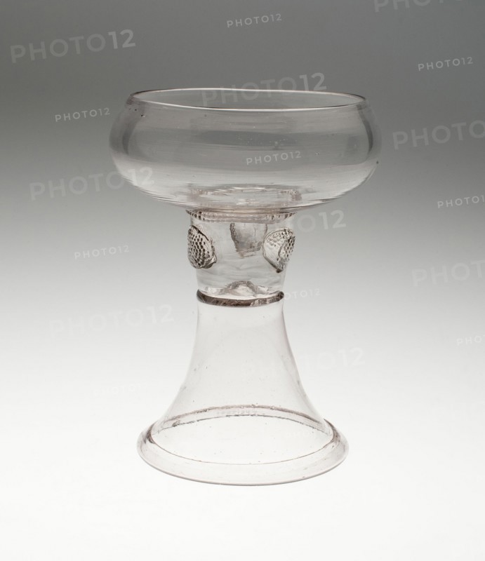 Prunted Beaker (Roemer), Northern Germany, 1700/25. Creator: Unknown.