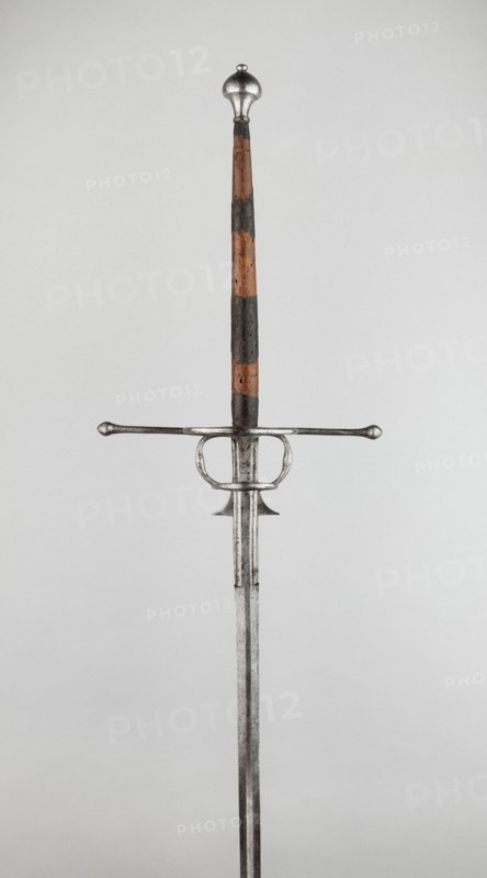 Two-Handed Sword, Germany, East, c. 1600. Creator: Unknown.