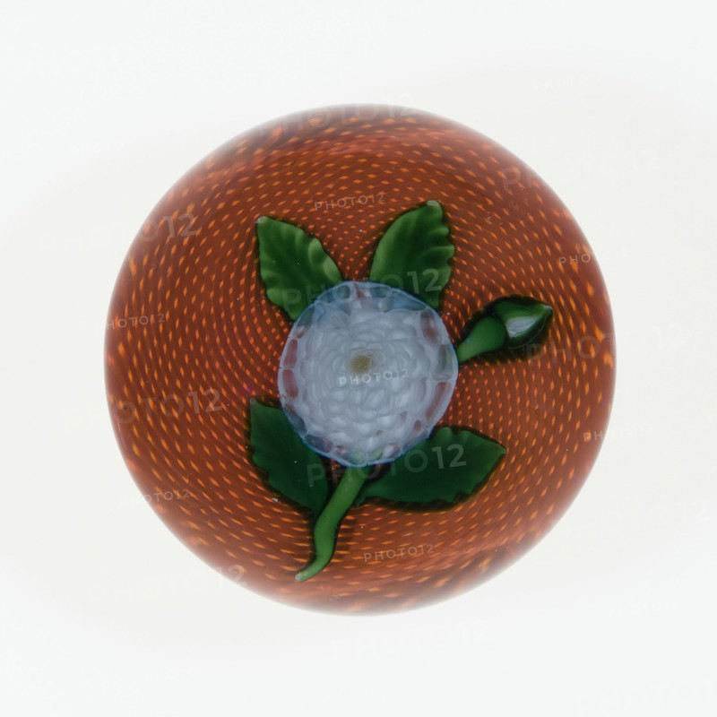 Paperweight, Saint-Louis, c. 1848-55. Creator: Saint-Louis Glassworks.