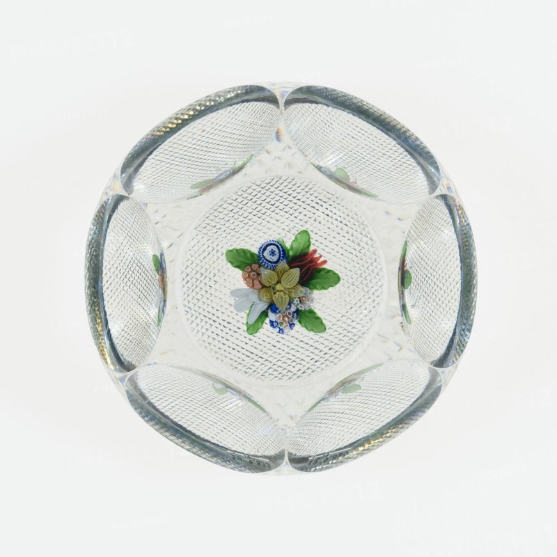 Paperweight, Saint-Louis, c. 1848-55. Creator: Saint-Louis Glassworks.