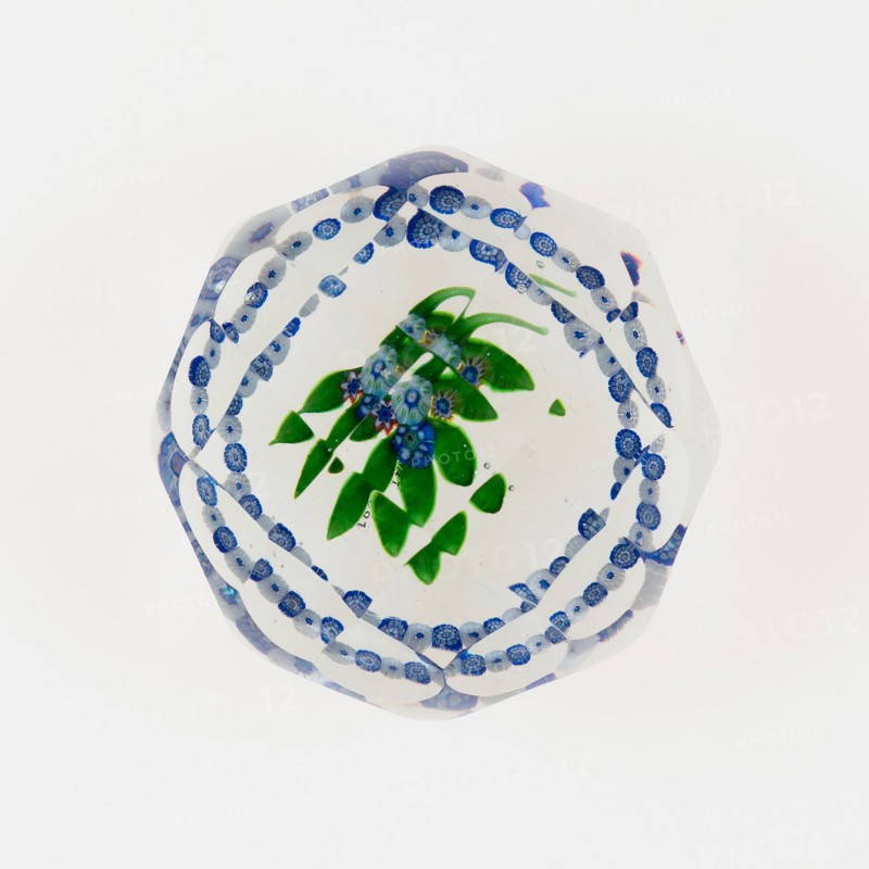Paperweight, Saint-Louis, c. 1848-55. Creator: Saint-Louis Glassworks.