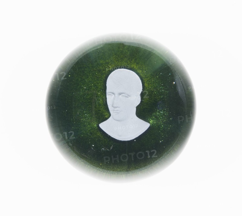 Paperweight, France, c. 1846-55. Creator: Saint-Louis Glassworks.