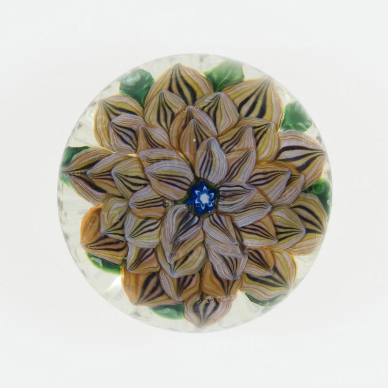 Paperweight, France, c. 1845-60. Creator: Saint-Louis Glassworks.