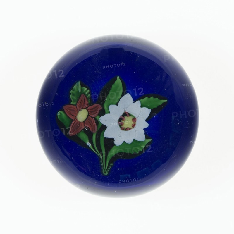 Paperweight, France, c. 1845-60. Creator: Saint-Louis Glassworks.