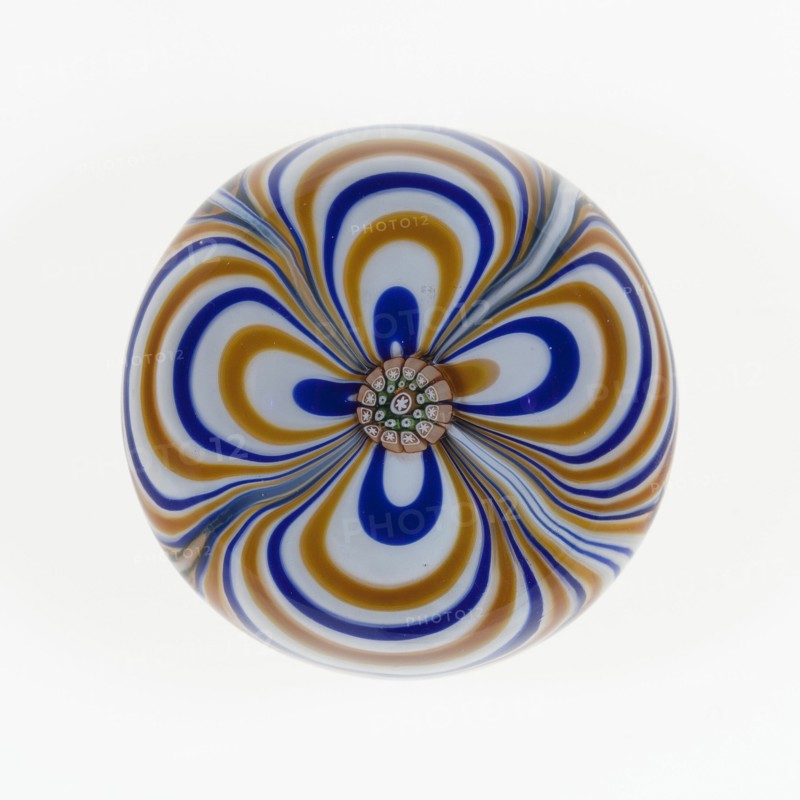 Paperweight, France, c. 1845-60. Creator: Saint-Louis Glassworks.