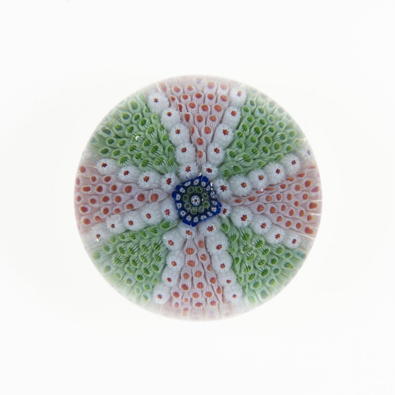 Paperweight, France, c. 1845/60. Creator: Saint-Louis Glassworks.