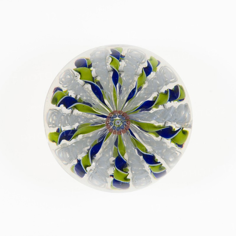 Paperweight, France, c. 1845-60. Creator: Saint-Louis Glassworks.