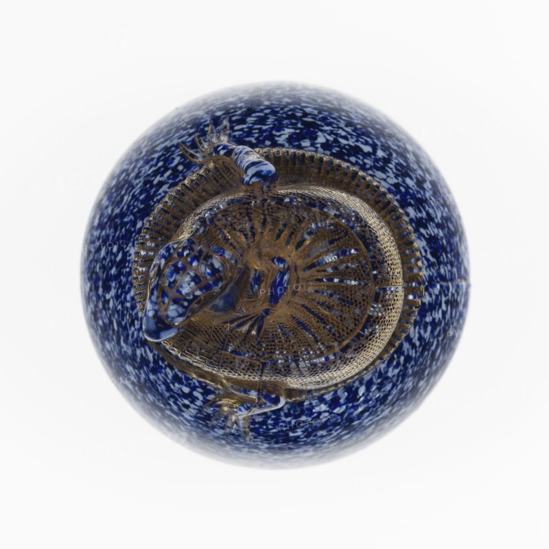Paperweight, France, c. 1845-60. Creator: Saint-Louis Glassworks.