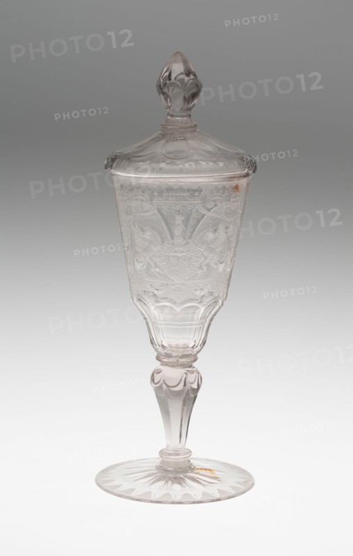 Goblet with Cover, Schleswig, c. 1735. Creator: Unknown.