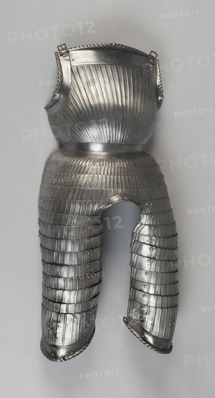 Breastplate with Tassets (Thigh Defenses), Germany, 1520-30 with some modern restoration. Creator: Unknown.
