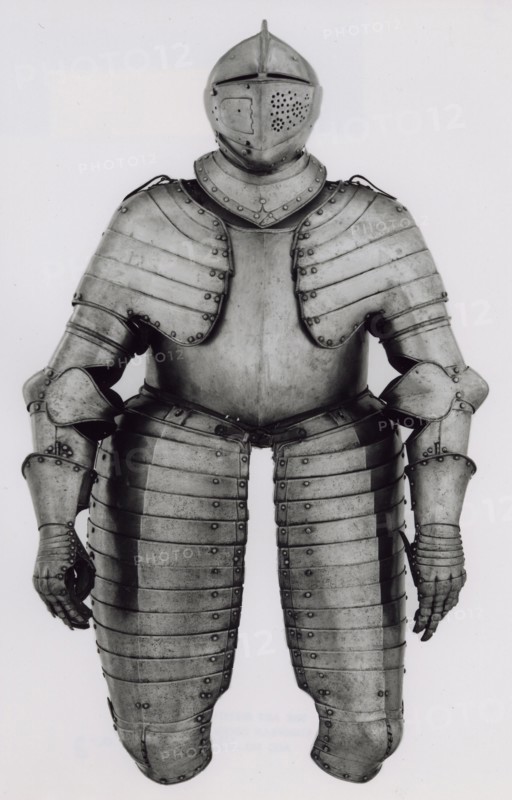 Elements of a Half Armor for Foot Tournament at the Barriers, Augsburg, c. 1590. Creator: Unknown.