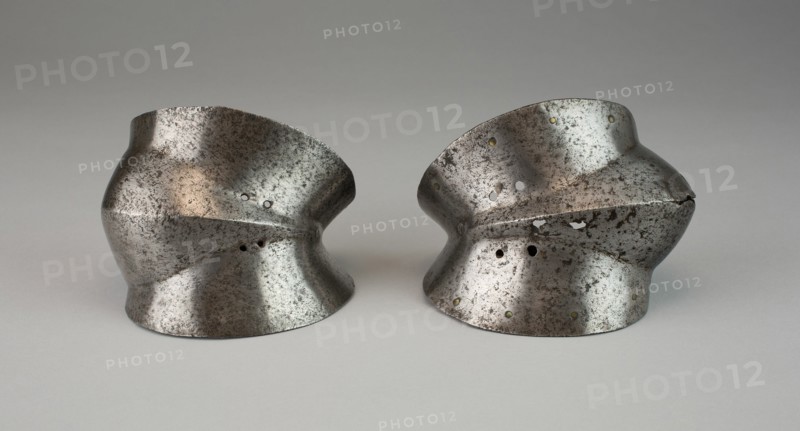 Cowter for the Left(?) Elbow from a Splint Rerebrace, Spain, c. 1500. Creator: Unknown.