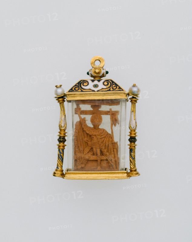 Double-Sided Pendant with the Deposition and the Resurrection, Spain, 16th century. Creator: Unknown.
