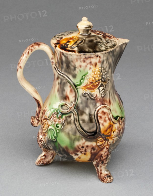 Milk Jug, Staffordshire, 1760/70. Creator: Staffordshire Potteries.