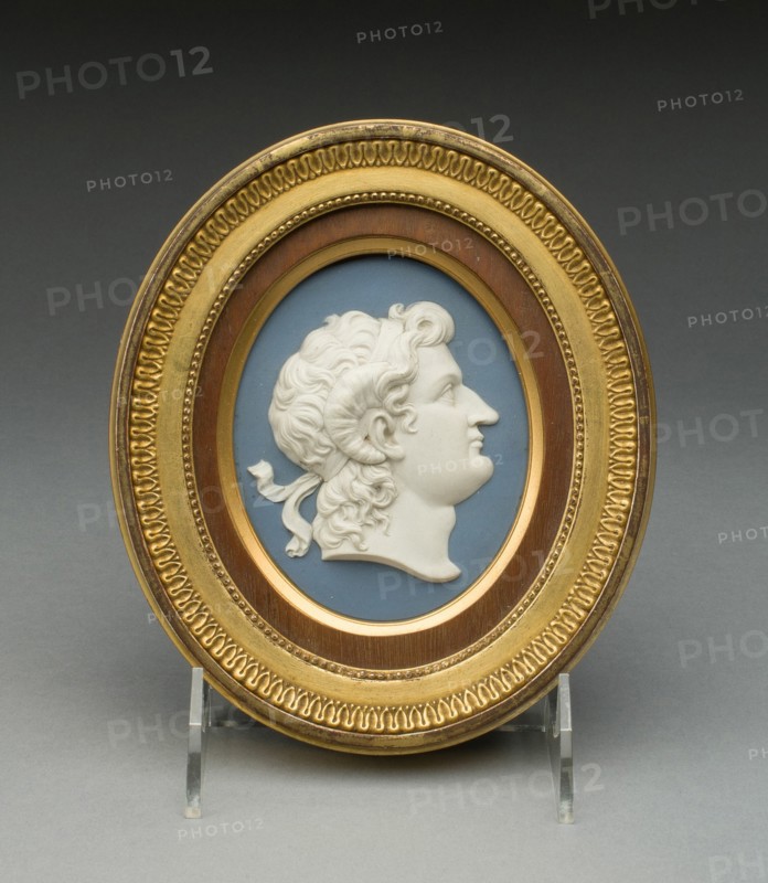 Plaque with Alexander the Great, Burslem, 1775. Creator: Wedgwood.