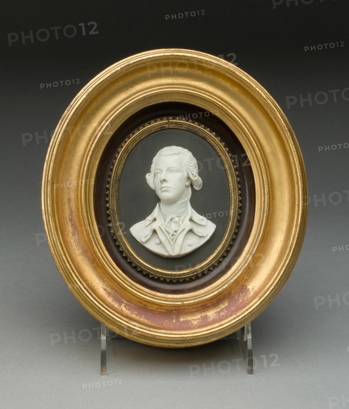 Plaque: Portrait of William Pitt, Burslem, c. 1805. Creator: Wedgwood.