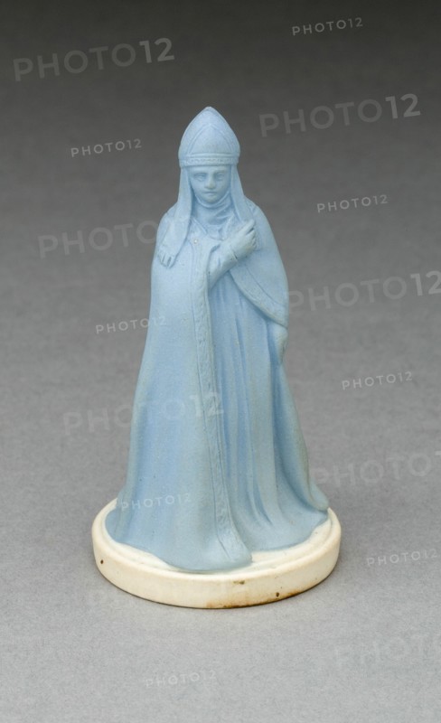 Chess Piece: Bishop, Burslem, 19th century. Creator: Wedgwood.