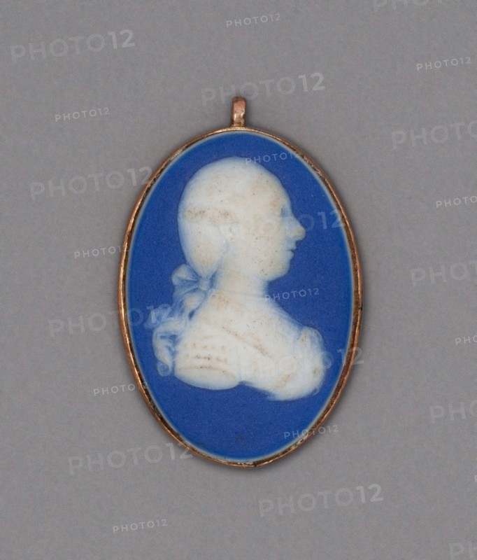 Cameo with Portrait of Prince Charles Edward Stuart, Burslem, Late 18th century. Creator: Wedgwood.