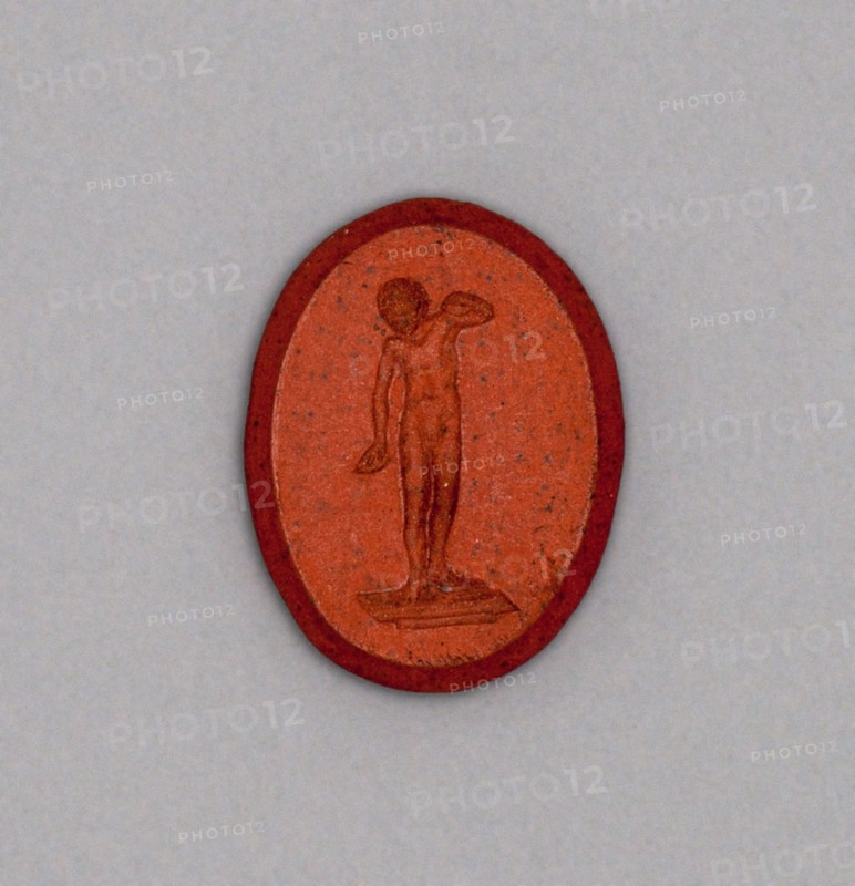 Intaglio with Medici Faun, Burslem, Late 18th century. Creator: Wedgwood.