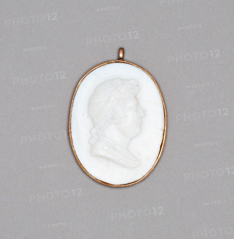 Cameo Locket, Burslem, Late 18th century. Creator: Wedgwood.