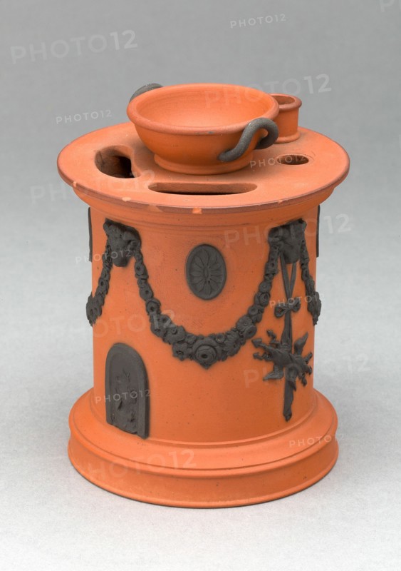 Inkstand, Burslem, 1810/20. Creator: Wedgwood.