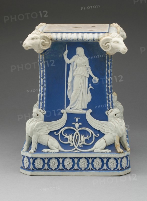 Pedestal, Burslem, c. 1785. Creator: Wedgwood.