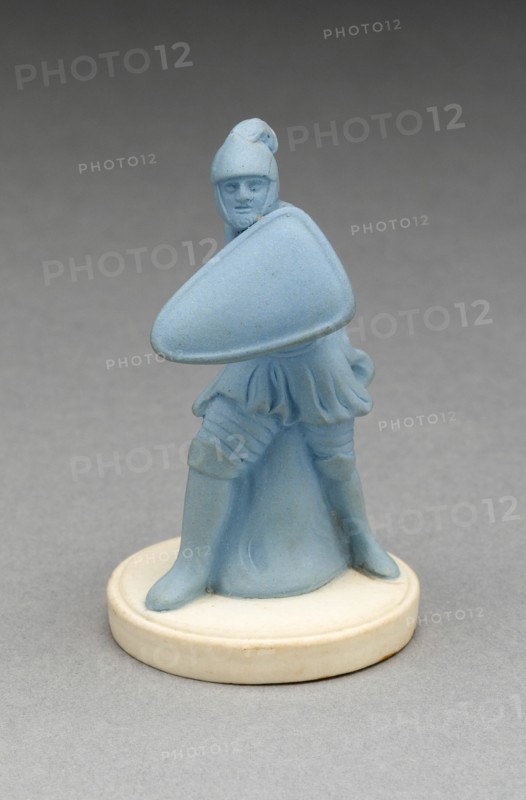Chess Piece: Pawn, Burslem, 19th century. Creator: Wedgwood.