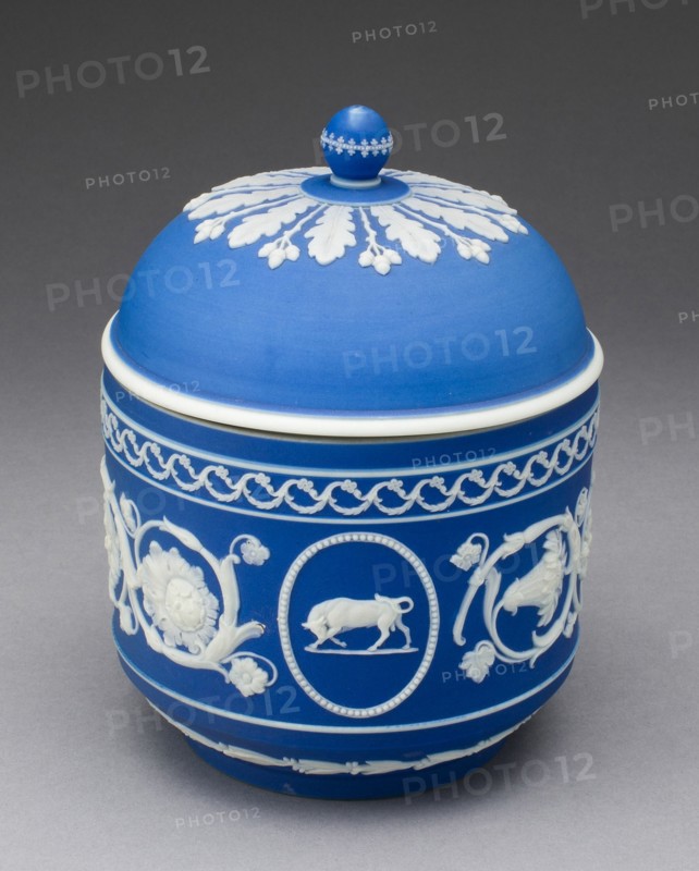 Sugar Bowl, Burslem, 1775/1800. Creator: Wedgwood.