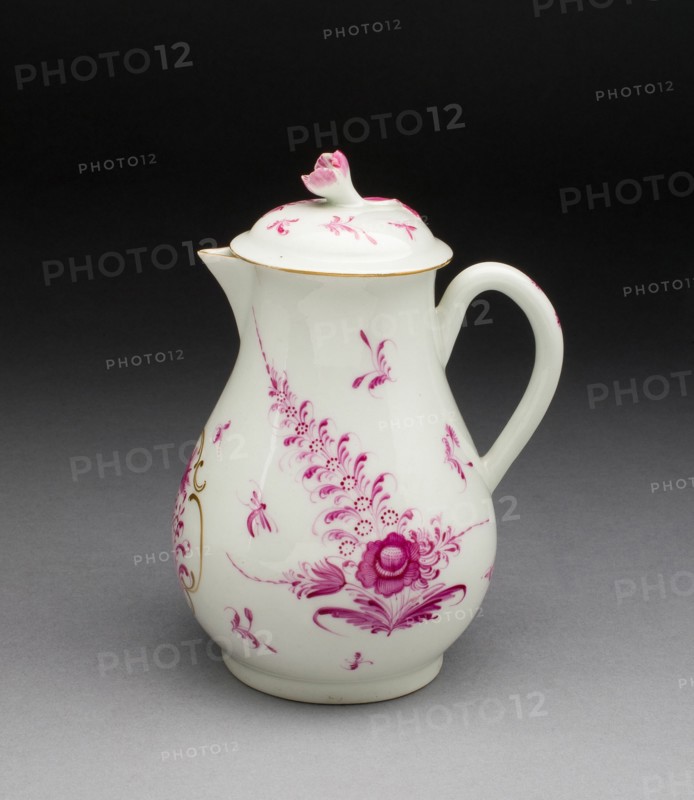 Milk Jug, Worcester, c. 1770. Creator: Royal Worcester.